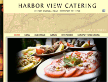 Tablet Screenshot of harborviewcatering.com